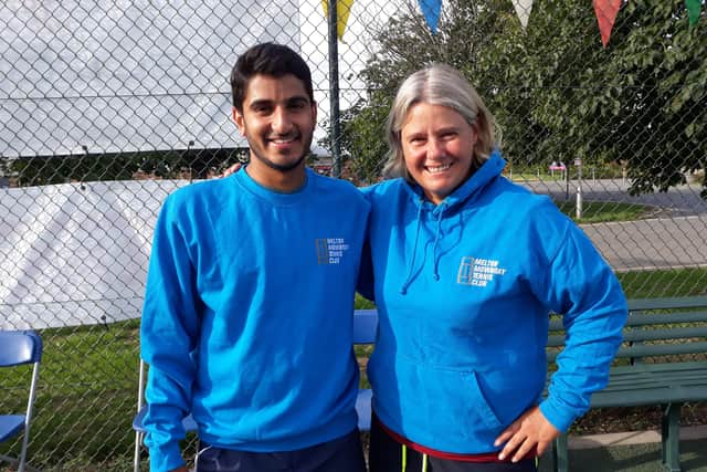Ryan Parmar and Di Burdett.