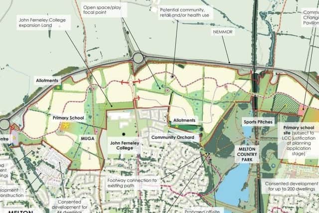 The Melton North Sustainable Neighbourhood Masterplan for the entire area EMN-211210-174425001