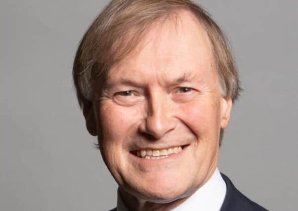 The late David Amess MP, who was murdered today at a constituency surgery EMN-211015-162725001