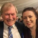 Murdered MP, Sir David Amess, pictured with Melton MP, Alicia Kearns EMN-211019-162208001