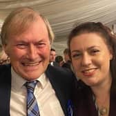 Murdered MP, Sir David Amess, pictured with Melton MP, Alicia Kearns EMN-211019-162208001