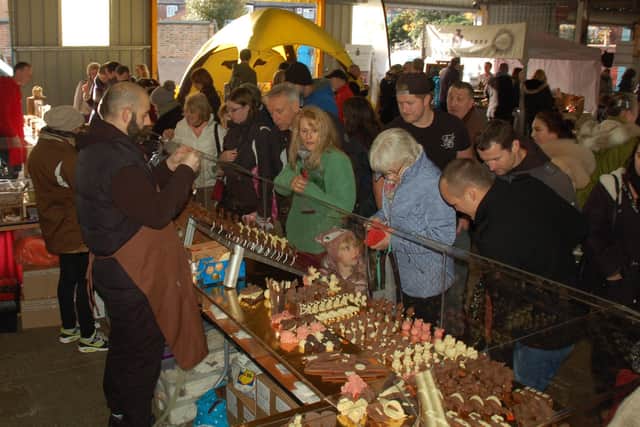 Sweet-toothed fans pictured at Melton's ChocFest back in 2017PHOTO: Tim Williams EMN-210811-155506001
