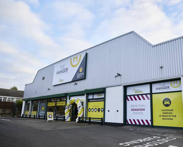 Melton's new air ambulance charity superstore, The Hanger EMN-211122-102727001