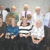 Pictured are: Back row, from left - Martin Porter, John Shaw, John Bloor, Gordon Crooke, Brian Birch; front row, from left - Sue Britton, Jenny McCulloch, Di Gorman, Jill Lambert.