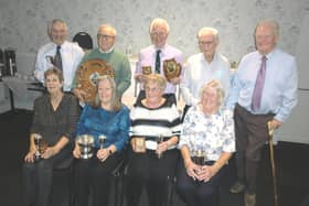 Pictured are: Back row, from left - Martin Porter, John Shaw, John Bloor, Gordon Crooke, Brian Birch; front row, from left - Sue Britton, Jenny McCulloch, Di Gorman, Jill Lambert.