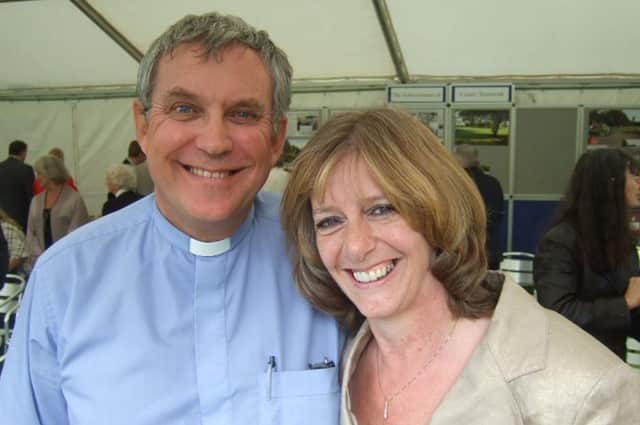 The Rev Kevin Ashby and his wife Alyson pictured in 2009 EMN-211129-171025001