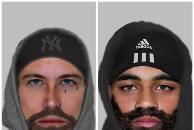 Electronic images released by detectives following an attempted robbery in Melton in which a delivery driver was assaulted EMN-211130-155416001