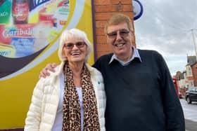 Richard and Ann Sage who have retired as owners of Craven Street Stores in Melton EMN-211130-154200001