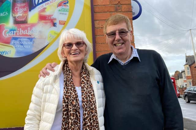 Richard and Ann Sage who have retired as owners of Craven Street Stores in Melton EMN-211130-154200001