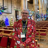 Melton Rector, the Rev Kevin Ashby, pictured at the Christmas Trees @ St Mary's festival EMN-210612-170205001