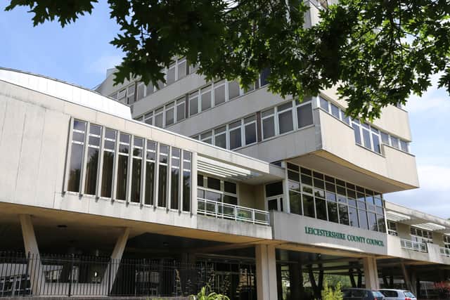 Leicestershire County Council headquarters at Glenfield EMN-211215-115338001
