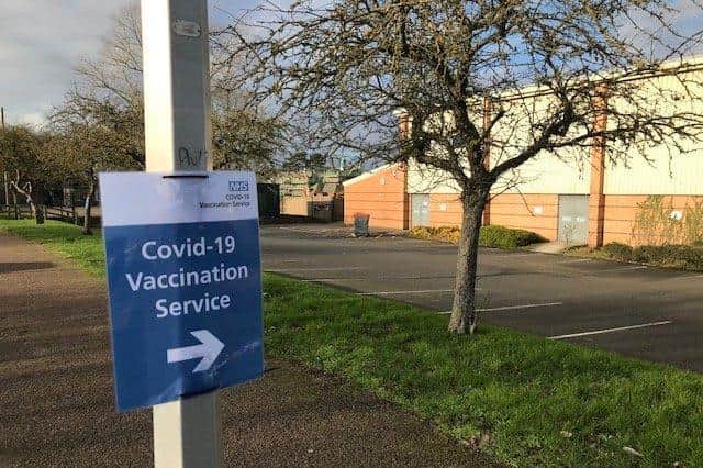 The Melton Vaccination Centre at Melton Sports Village, off Burton Road EMN-211215-122221001
