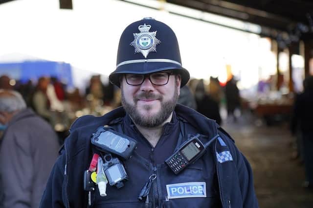 Pc Davey Rawlings, of Melton and Rutland Police, who has been named Leicestershire Police's Dedicated Neighbourhood Officer of the Year EMN-211229-081414001