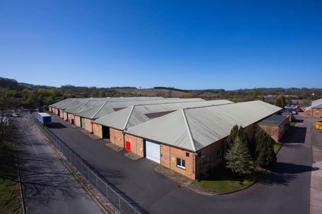 The Hortons' units at Old Dalby.