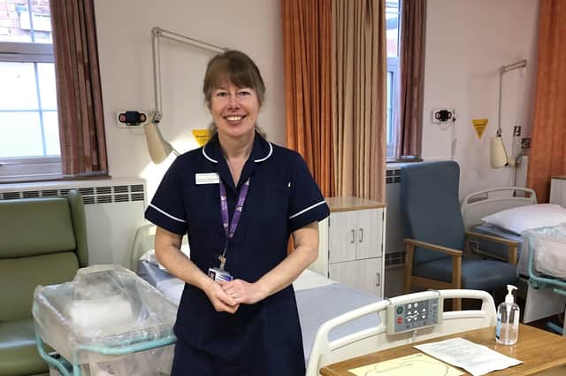 Andrea Dziemianko, pictured at Melton's St Mary's Birth Centre, where she has been manager for 14 years, as well as manager for local community widwifery teams EMN-211228-115130001