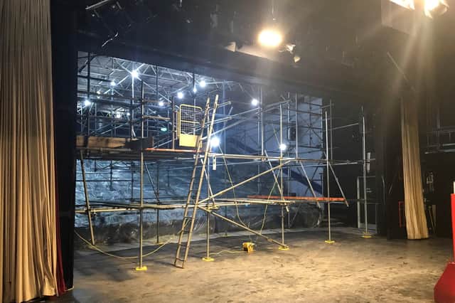 Renovation work being carried out at Melton Theatre ahead of its reopening in May EMN-221201-141422001