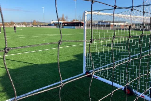 Melton Town FC's new 3G pitch EMN-220114-133952001