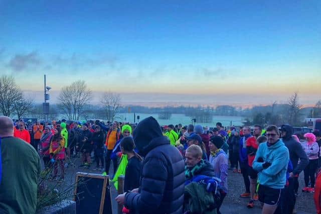 Ready for the off.