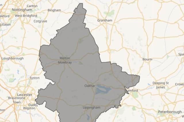 How the current Rutland and Melton parliamentary constituency looks EMN-220121-132543001