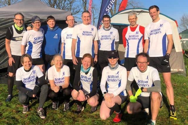 The Striders ready to go.