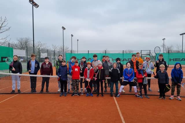 Some of the tennis aces.