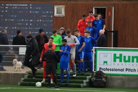 Melton Town 4 Heather St John's 1. Photo: Oliver Atkin