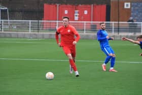 Town entertain Pinchbeck on Saturday. Photo: Oliver Atkin