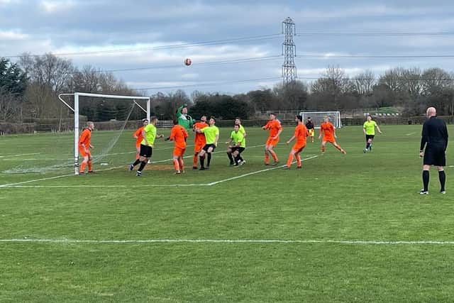 The Development side in action this weekend.