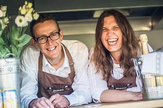 Cafe Allez! owners Mark Trevarthen and Claire Fretwell EMN-220127-155221001