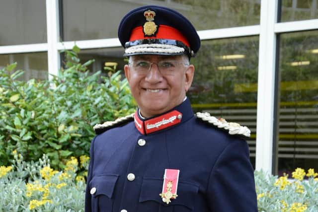 Lord Lieutenant of Leicestershire Mike Kapur EMN-220702-150427001