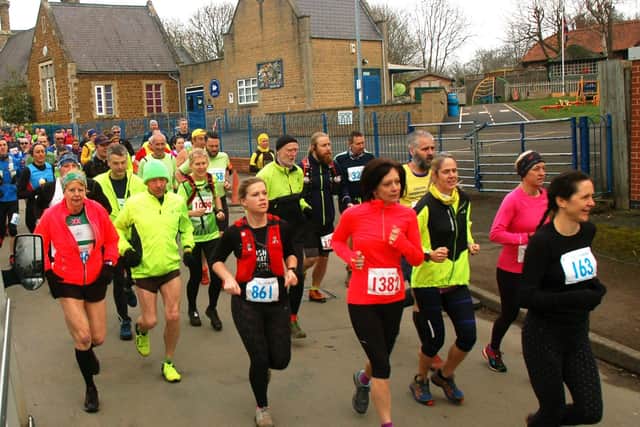 Participants start out in the Belvoir Challenge EMN-210525-092912001