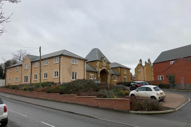 Completed properties on the Wyndham Grange development being built by Sowden Homes off Ankle Hill EMN-220802-102116001