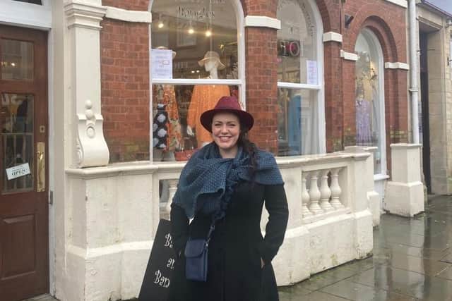 Alicia Kearns MP outside Little Ryan.