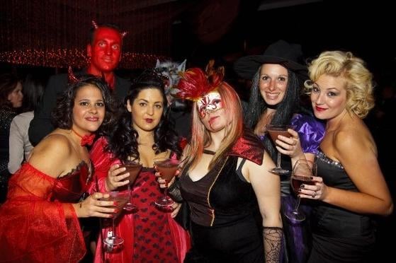 A halloween party at Baccara in Peterborough back in 2009