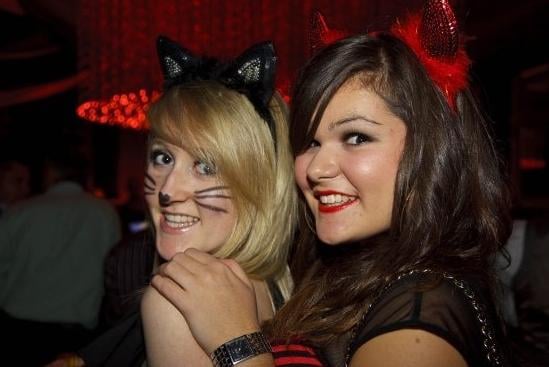 A halloween party at Baccara in Peterborough back in 2009