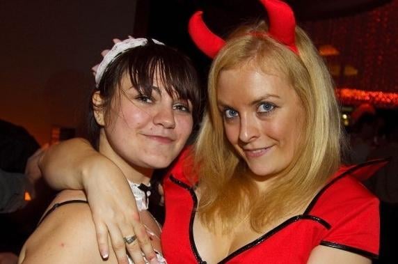 A halloween party at Baccara in Peterborough back in 2009