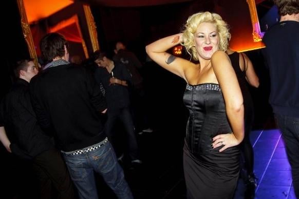 A halloween party at Baccara in Peterborough back in 2009