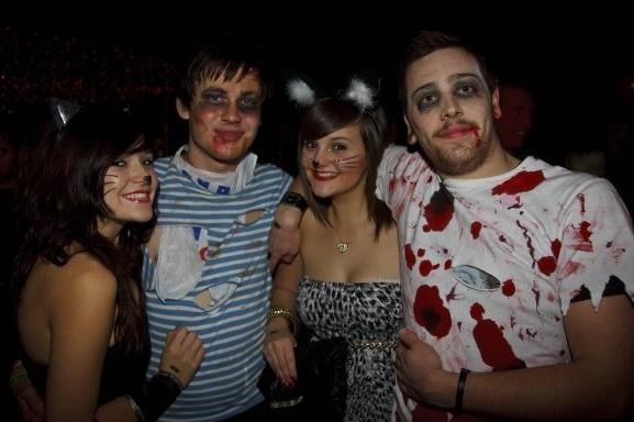 A halloween party at Baccara in Peterborough back in 2009