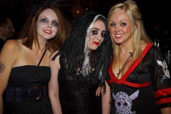 A halloween party at Baccara in Peterborough back in 2009