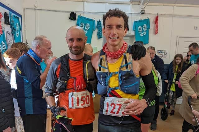 First male runners home in the 26-mile event at the Belvoir Challlenge EMN-220203-110759001