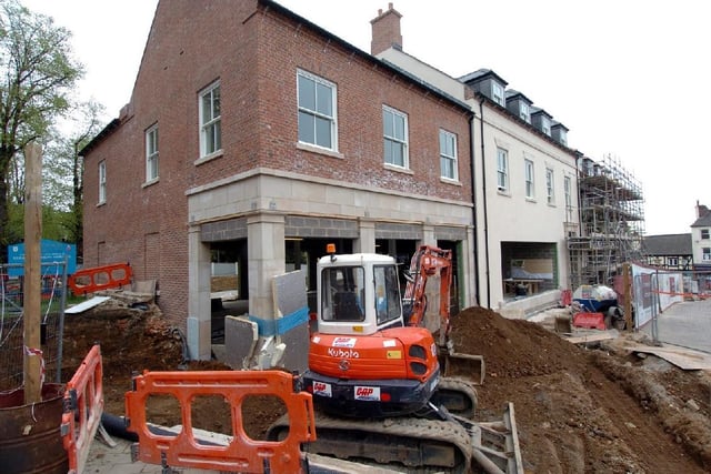 The construction of what would become Prezzo, April 2011
