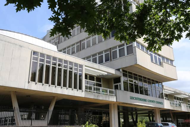 Leicestershire County Council headquarters at Glenfield EMN-220225-151837001