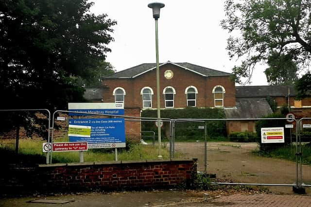 The old St Mary's Hospital site in Melton which could be redeveloped for new housing EMN-220225-173548001