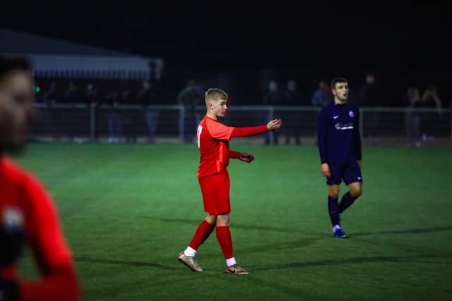 Will Bestwick made his full debut and found the net. Photo: Craig Harrison