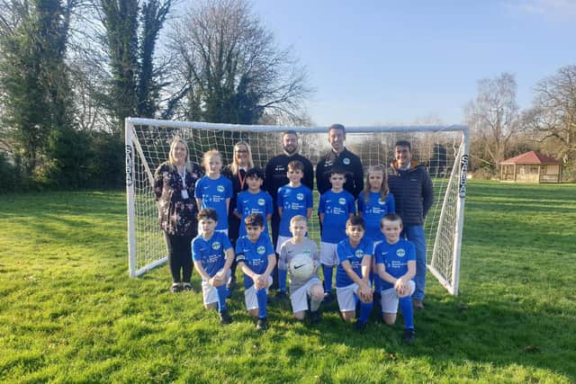 Showing off the new strip.