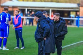 Manship and his team watch on at Boston. Photo: Craig Harrison