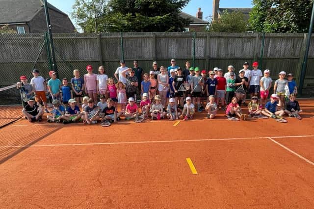 Melton Mowbray TC youngsters