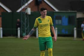 Harry Allcock netted a brace. Photo: Oliver Atkin
