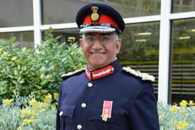 Lord Lieutenant of Leicestershire Mike Kapur EMN-220325-162242001