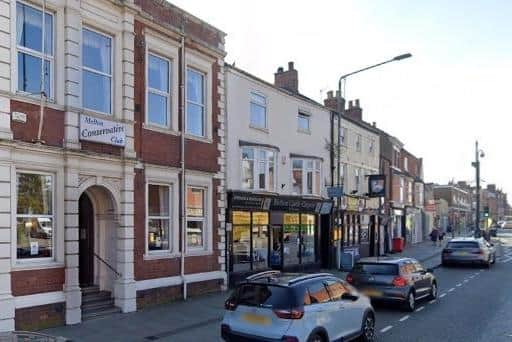 The Conservative Club building in Thorpe End in Melton Mowbray EMN-220328-180226001